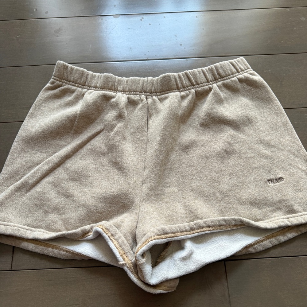 TNA Women's Cream Cozy Shorts